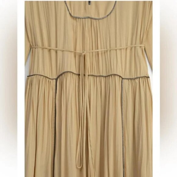 ZARA LIMITED EDITION LONG SLIT DRESS - Picture 8 of 8